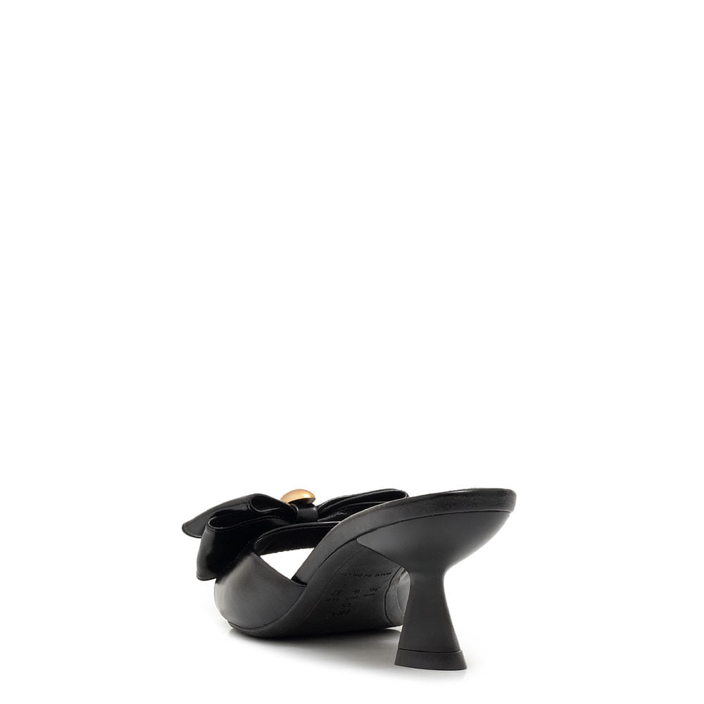 Tamanco Laço Preto